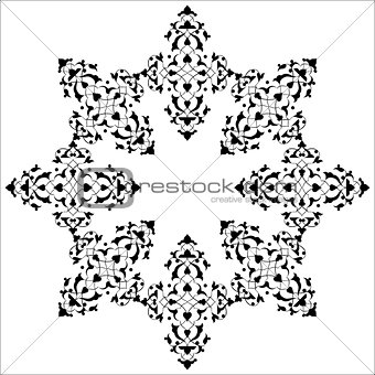 artistic ottoman pattern series seventy five