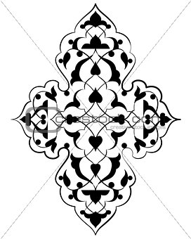 artistic ottoman pattern series seventy three