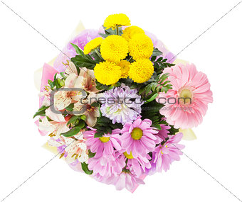 Colorful flowers bouquet