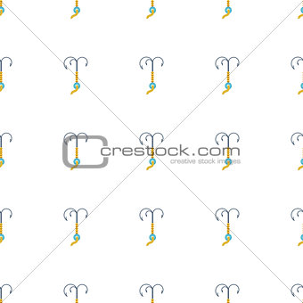 Vector background for grappling hook