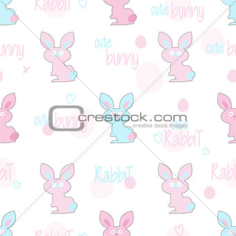 Easter rabbit pattern