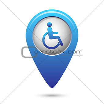Disabled icon on map pointer