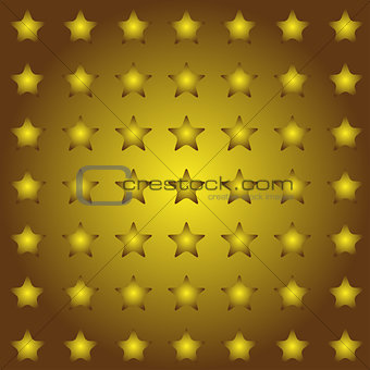 Seamless stars background in vector
