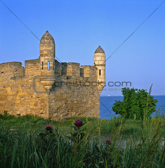 Yeni-Kale's tower - Crimea