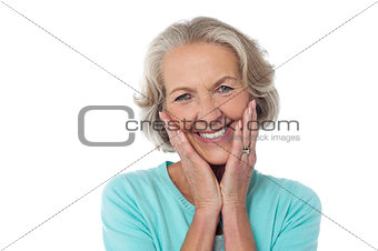 Portrait of a happy senior citizen