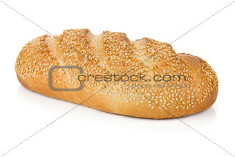 White bread with sesame