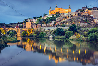 Toledo, Spain on the Tagus River