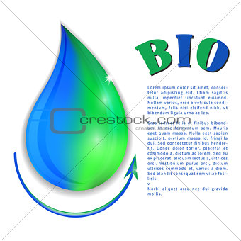 Bio water drop