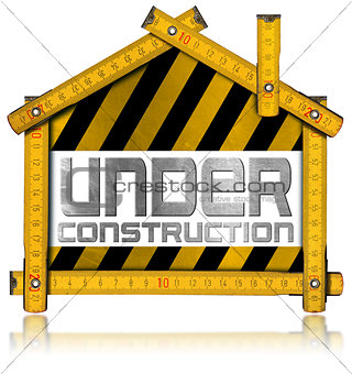 Under Construction - House Project Concept