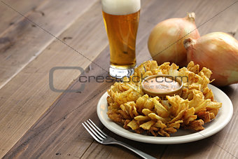 fried onion blossom