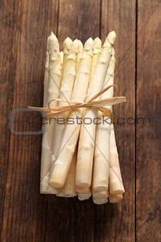 bunch of white asparagus, spargel