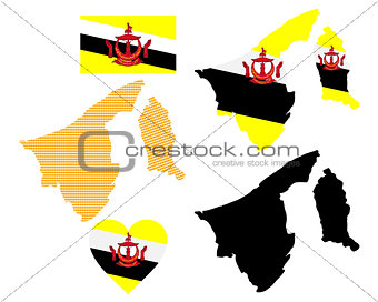 Brunei map