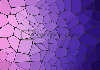 Flat Style. Violet mosaic abstract background