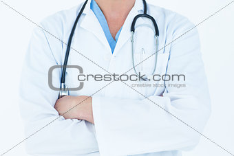 Doctor standing arms crossed