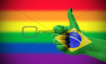 Positive attitude of Brazil for LGBT community