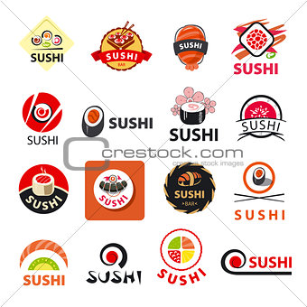 biggest collection of vector logos sushi