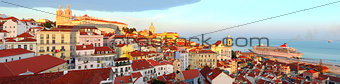 Lisbon Old Town skyline