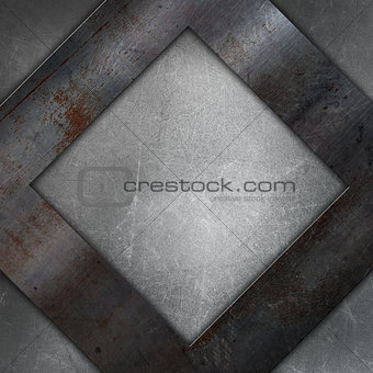 Abstract scratched metal background