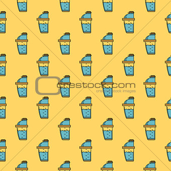 Colored vector background for supplements shaker