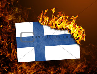 Flag burning - Finland