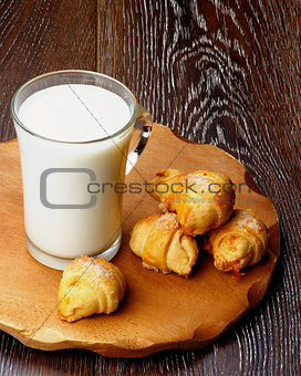 Milk and Croissant Cookies