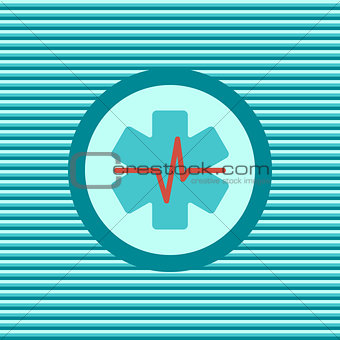 Heart First Aid color flat icon