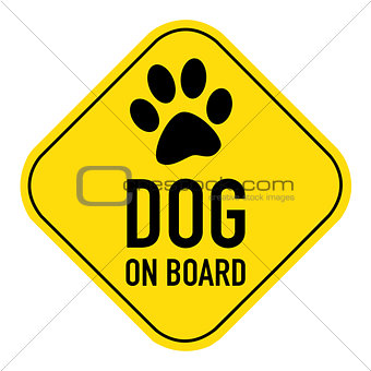 paw on board sign