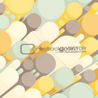 Abstract 3d background with colorful cylinders. Can be used for