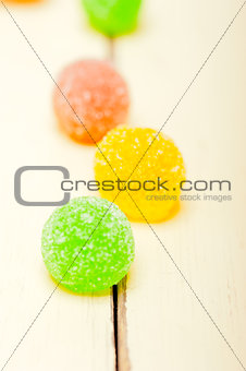 sugar jelly fruit candy