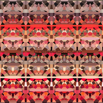 abstract geometric pattern backdrop  in orange pink