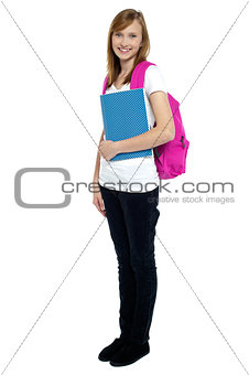 University student ready to attend college