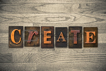 Create Wooden Letterpress Theme