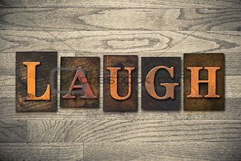 Laugh Wooden Letterpress Theme