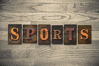 Sports Wooden Letterpress Theme