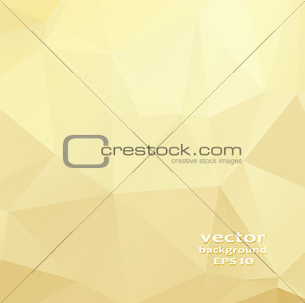 Gold crystal abstract pattern. Business Design 