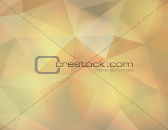 Abstract Earth Tone Triangle Background Illustration