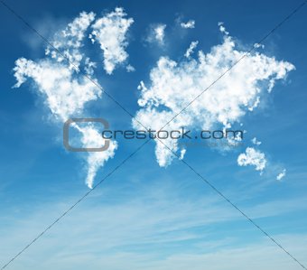 Clouds geography