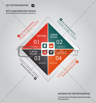 modern business infographic background