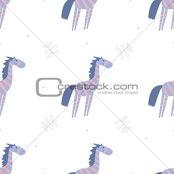 Seamless pattern zebras