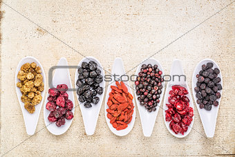 healthy superfruit berry collection 