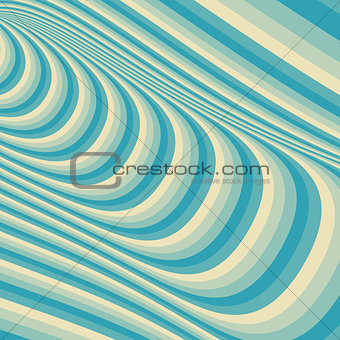 Abstract 3d geometrical background. Pattern with optical illusion