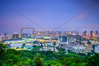 Shenzhen, China Skyline