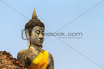 Statue buddha and sky