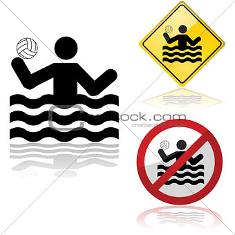 Water polo signs