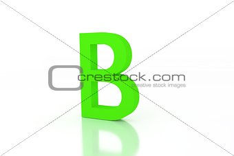 b letter green energy efficiency