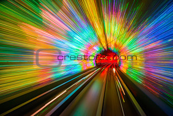 Tunnel Motion Blur