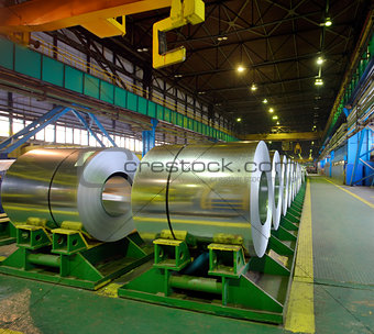 rolls of steel sheet 