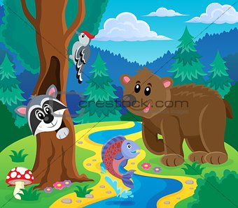 Forest animals topic image 5