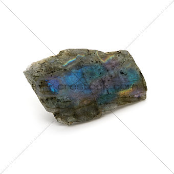 Natural rare rough labradorite stone