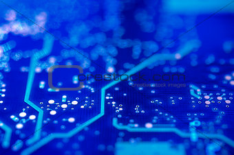 Circuit board background.